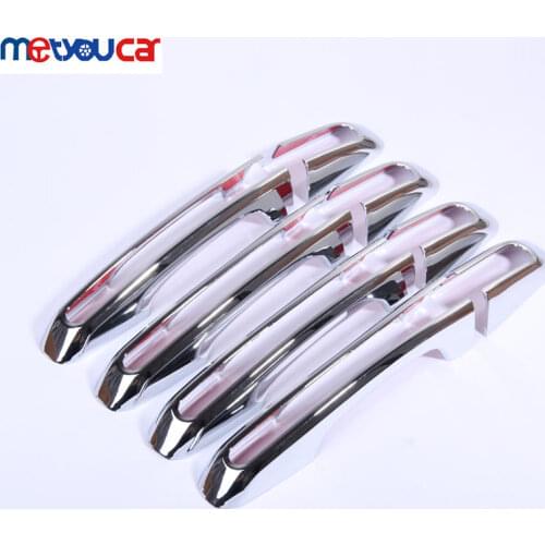 8pcs ABS Chrome Exterior Car Door Handle Cover Trim For Land Rover Range Rover Evoque 2012-2017 Black/Polish/Matte Colors