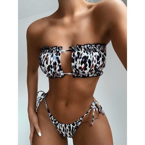 Baomyzhuo Leopard Swimwear