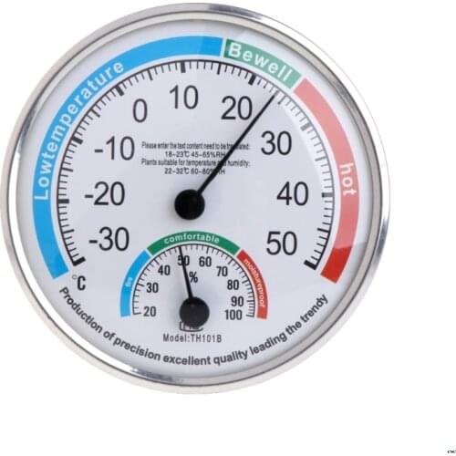 Household Analog Thermometer Hygrometer Temperature Humidity Monitor Meter Gauge