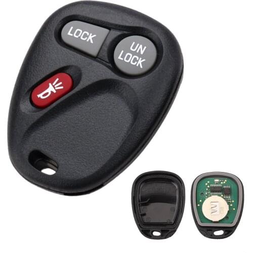 Yetaha Keyless Entry Remote Car Key For Chevrolet Suburban GMC Sonoma KOBUT1BT With Chip 15732803 315MHz 3 Button