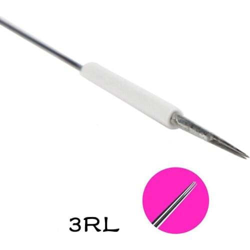 3RL Permanent Makeup needle Tattoo Machine Micro Needle for eyebrow eyeliner Lipliner tatoo in Lot No.&Lot Number