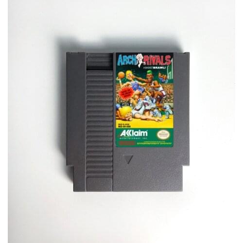 Arch Rivals - A Basketbrawl - Game Cartridge For NES Console 72 Pins 8bit