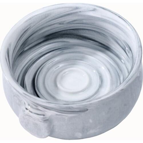Yaqi Marble Color Ceramic Shaving Bowl For Men Shaving Brush