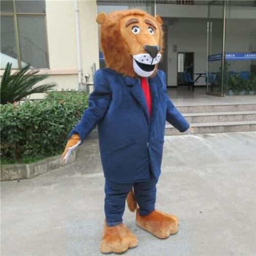 Lion Mascot Costume Suits Cosplay Christmas Party Game Dress Adult Unisex Outfit Interesting Funny Cartoon Character Clothing