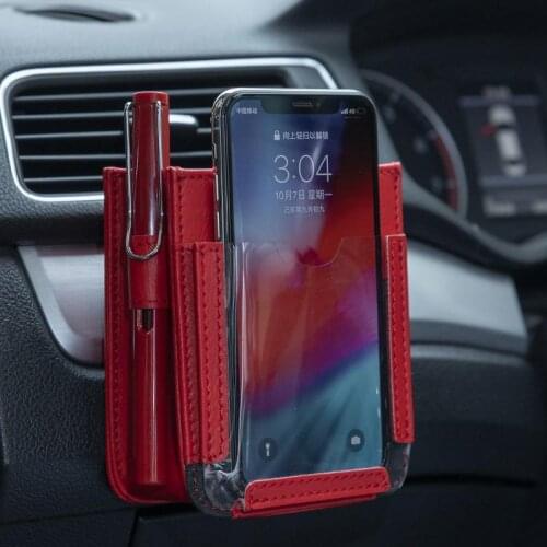 Multifunctional Car Pocket Car Air Outlet Pockets Car Phone Storage Bag Hanging Bag Creative Box For Car Interior Accessories