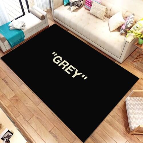 Keep Off Grey Pattern Carpet, Modern Rug, Area Rug, 3d Print Carpet, Non Slip Flor Carpet, Kids Room Rugs, Awesome Rugs