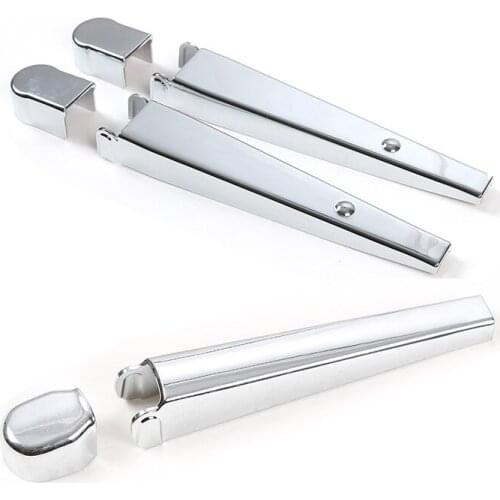 Sansour ABS Car Exterior Front Rear Window Windshield Wiper Blade Trim Stickers for Jeep Wrangler TJ 1997-2006 Car Accessories