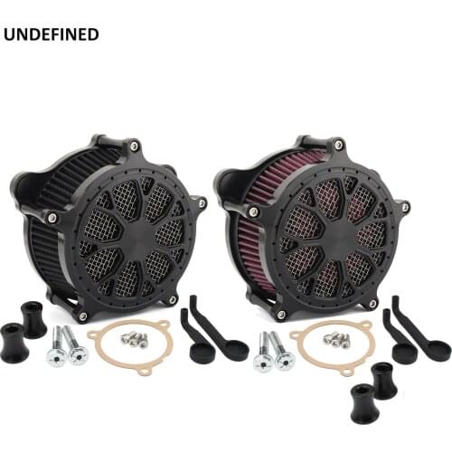 Air Filter Cleaner Black CNC Air Intake System for Harley Touring Road King Street Glide Softail Heritage FLST FXST 2018-2021