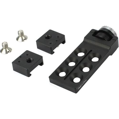 CNC Aluminum Alloy Universal Mount Extender Straight Extension Arm Accessory For DJI OSMO OSMO+ Plus Pro Camera Gimbal