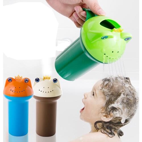 Baby Bath Wash Head Floating Toy Flower Pot Bath Classic Cute Cartoon Toys Baby Special Shampoo Shower