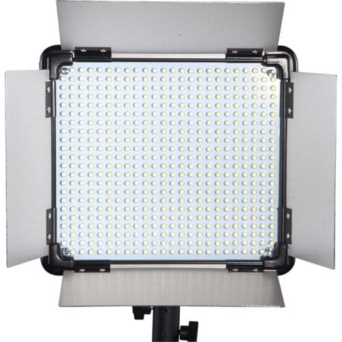 DHL Free 1 pc Brand Dison Photography LED Lamp light LCD Screen RC E-528II 40W 1500 Lumen video light Studio led video Lighting