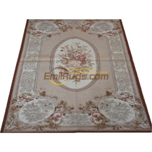 Woven wool carpet aubusson needlepoint rug wool area rug turkey carpet mini carpet