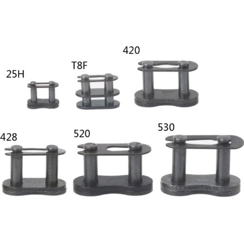 Motorcycle Chain Buckle Ring Link 25H# T8F# 420# 428# 520# 530