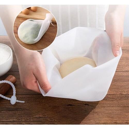Kitchen Silicone Kneading Dough Bag Food Grade Flour Mixing Silicone Bag Preservation Cake Baking Tool Kitchen Gadget Accessorie
