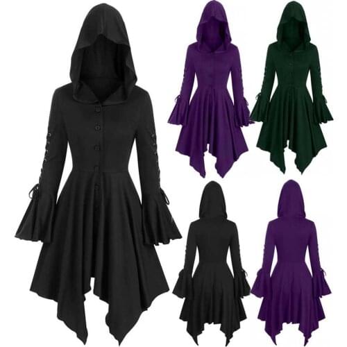 Long Sleeve Mini Skirt Medieval Dress Tunic Renaissance Vintage Belt Princess Dress Maxi Dress Women Cosplay Costume Hoodies