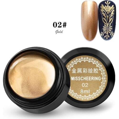 8ml Nail Phototherapy Glue Stretch Drawing Plastic Silk Painted Plastic Painting Flower Pull Line Nail Oil Gel