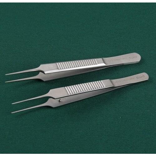 Shanghai Zhonghe Tiangong Eyelid Tweezers Hooked Fat Tweezers Double Eyelid Fine Tweezers Non-hook Tie Line Tweezers Eye Plastic