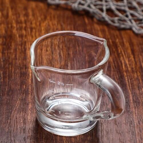 Glass Measuring Cup Kitchen Accessories Mini Measurement Scales Cup Easy Measure Liquid Powder Milk Cups for Cooking Baking