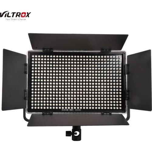 Viltrox VL-40T 540 led studio video 3200k-5600k thin bicolor dimmable lcd light lamp for camcorder camera