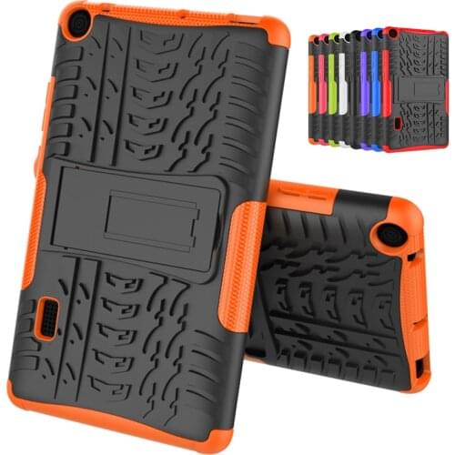 High Duty Coque for Huawei Mediapad T3 7'' Case WiFi BG2-W09 Silicon Shockproof for Huawei Mediapad T3 7 inch Stand Cover