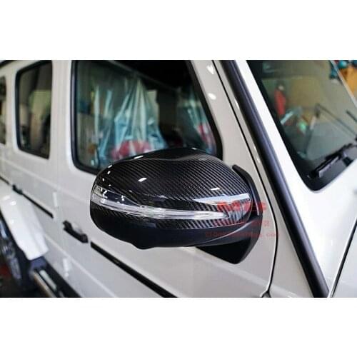 W463A W464 g350 g400 g500 g550 g63 G-class dry carbon mirror cover 2018-2020 g wagon replace