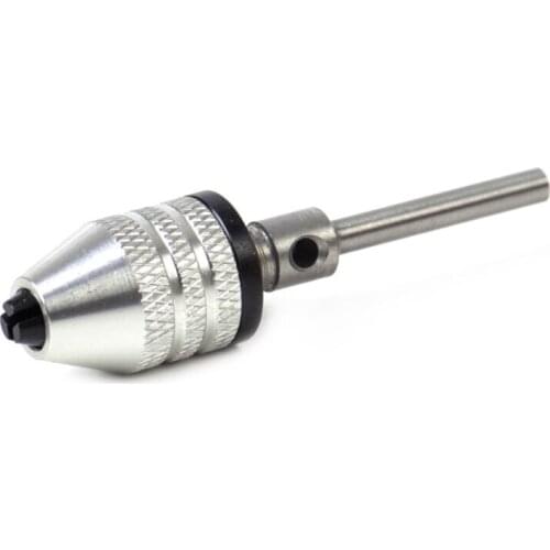 1pc Mini Keyless Drill Chuck 0.3-4mm Electric Drill Screwdriver Convertor Collets Fixture Change Adaptor With Connecting Shank