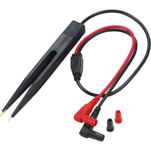 250V SMD Inductor Test Clip Probe Tweezers for Digital multimeter IC Components Measure capacitance Voltage resistance