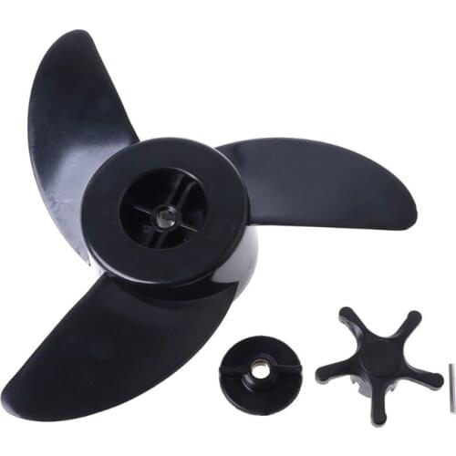 3 Blades Motor Boat Propellers Electric Engine Outboard For Haibo ET34 ET44 ET54