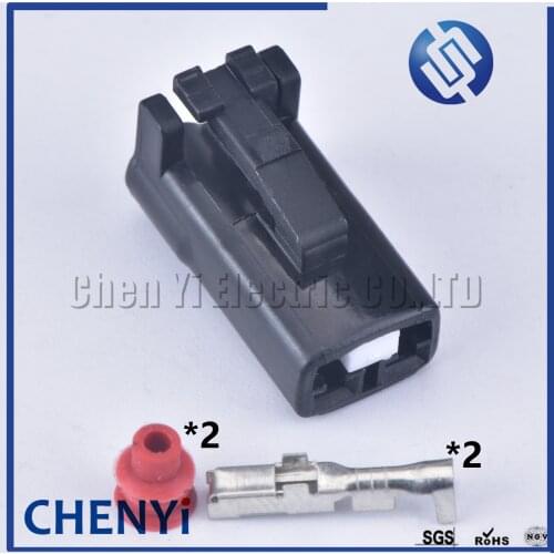 5 sets KET 2 Pin female electric wire Waterproof connector ABS sensor plug for KIA Hyundai MG651092-5 7282-7029-40 7283-7029-40