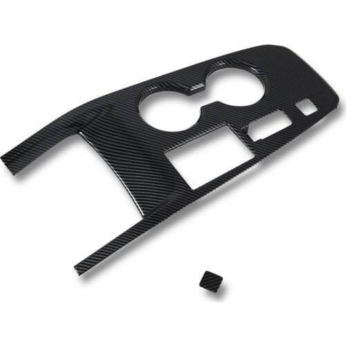 For Nissan Rogue X-Trail T33 2021 2022 Interior Carbon Fiber Decoration Sticker Center Console Gear Shift Box Panel Cover Trim
