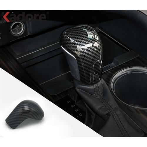 For Toyota Camry 2018 2019 2020 For Corolla 2019-2021 Gear Shift Head Cover Trim Frame Garnish Sticker Accessories Car Styling