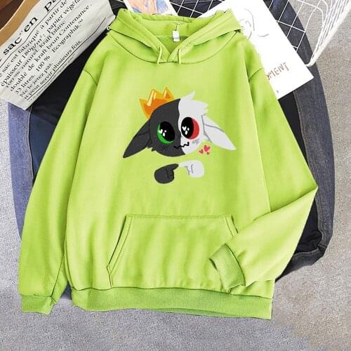 Dream Merch Hoodie Women Sweatshirts Men Pullover Harajuku Ranboo Print Hoody Streetwear dream smp Tops Kawaii Aesthetic Clothes