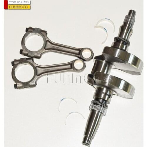 Crank shaft mark A with connecting rods for CFMOTO/CFX8/CFZ8/2V91W parts no. is 0800-041000-2002/0800-042000-0001