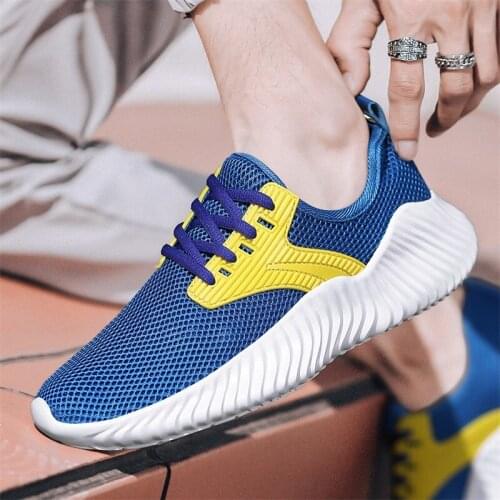 Men Walking Shoes Lightweight Running Shoes Jogging Breathable Sneakers Loafer Shoe Men Casual Shoes Flats Slip-on Sneakers Men