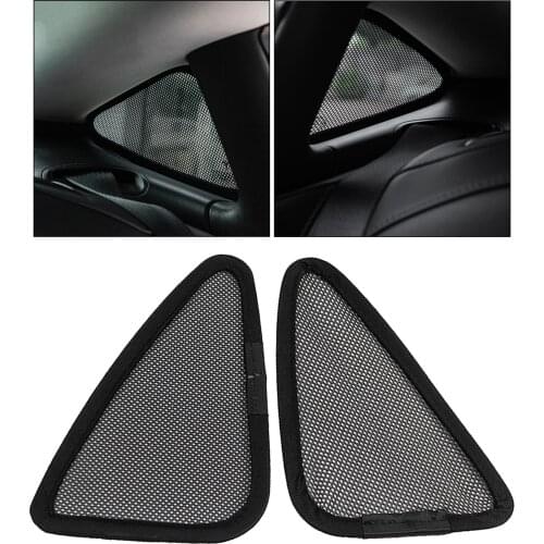 Set of 2 Window Sun Shade Cover Triangular for Tesla Model 3 Accessories