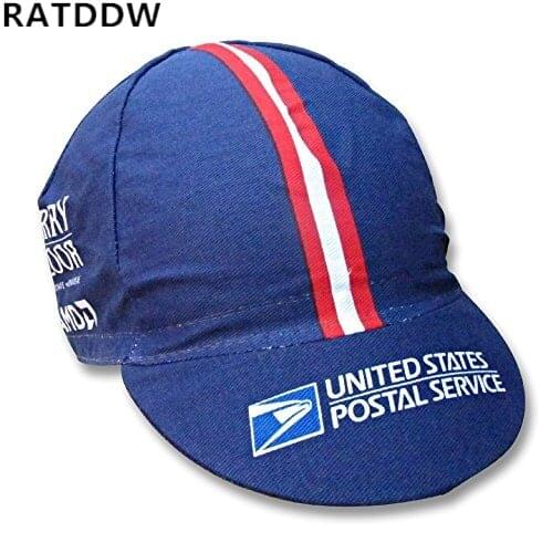 United States Postal Service Men and Women Cycling Cap Bike Headband Bicycle Helmet Wear Cycling Equipment Hat Ciclismo Pirate
