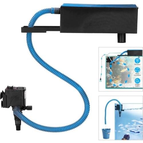 High Performance 1 Set Useful Aquarium Multifunctional Oxygen Pump Long Lifespan Air Pump Low Noise for Fish Tank