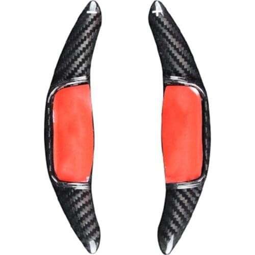 Carbon Fiber Shifter Paddle Shift Trim for Toyota Camry Carolla Steering Wheel Accessories Paddle Extension