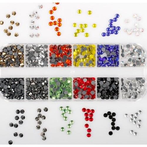 SS10-SS16 Hot Fix Rhinestones Set DMC Clear Quality AB Crystal Rhinestones Set Flatback Strass for Clothing Bag Decorations DIY