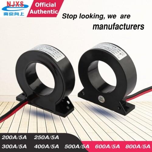 AC Current Transformer BZCT45AL-800a/5a 600a/5a 500a/5a 400a/5a 300a/5 200a/5a acurrent sensor toroidal single phase Measure