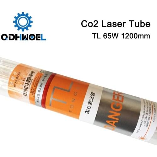 TONGLI 1200MM 65W Co2 Glass Laser Tube for CO2 Laser Engraving Cutting Machine TL TLC1200-65