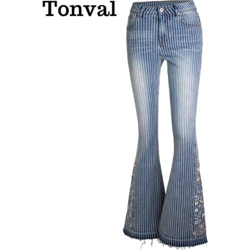 Женские обтягивающие джинсы Tonval China At AliExpress