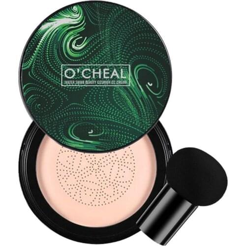 Air Cushion Mushroom Head Puff CC BB Cream Concealer Moisturizing Makeup Foundation Concealer Cream Brighten Face Base Tone