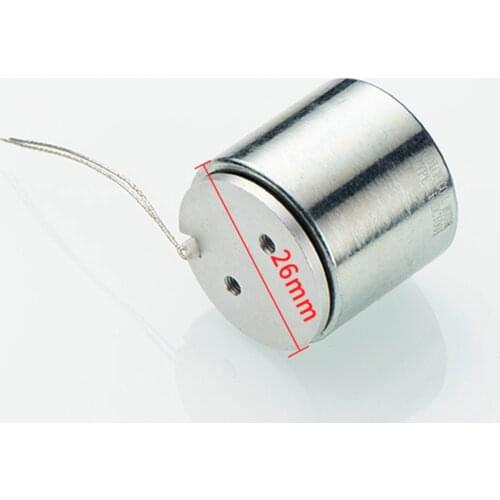 Voice Coil Motor VC Series Dedicated for Flexible Vibration Feeding Cylindrical AC12V Spring Type Linear Motor