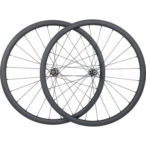 1240g 30mm tubular road disc carbon wheels straight pull wheelset 24mm wide UD 3K 12K matte glossy QR 12X100 15X100 9mm 135 142
