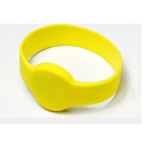 5PCS 13.56MHZ RFID Wristband Proximity Rfid Silicone Waterproof Rewritable Bands,ISO14443A Rfid Bracelet