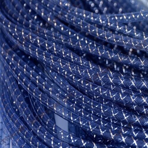 8mm Tubular Horsehair Crinoline Tube Crin nylon Trimming for fascinator DIY hair accessories 30yards/lot