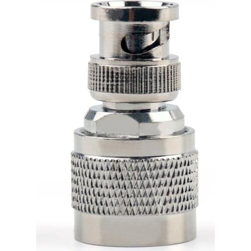 Areyourshop N Male Plug To BNC Plug Male RF Connector Straight M/M