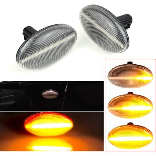Car Side Marker Lamp Dynamic LED Turn Signal Lights For Subaru Impreza Forester Liberty Auto Accessories