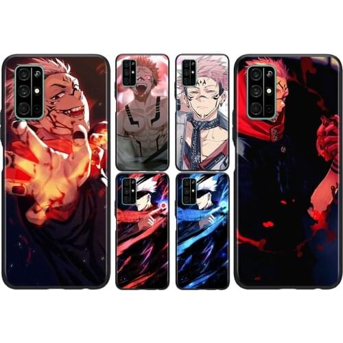 Hot Anime Jujutsu Kaisen For Huawei Honor 50 SE V30 View 20 V20 30i 30S 30 20S 20E 20i 20 Lite Pro Plus Soft Phone Case